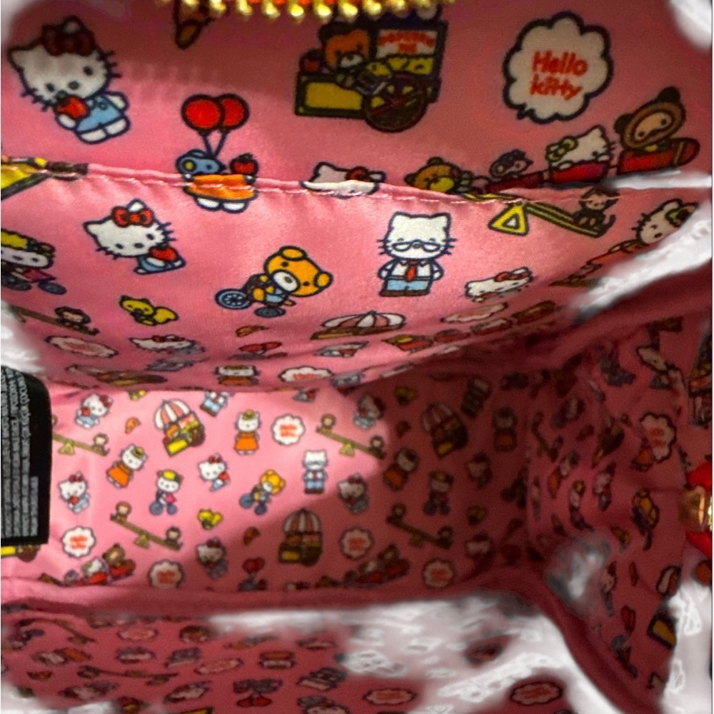 Loungefly Pink Hello Kitty Character Backpack - Picture 5 of 5